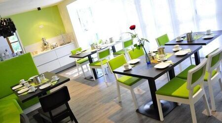 Frühstück im Hotel Amiga