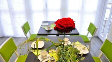 Frühstück im Hotel Amiga